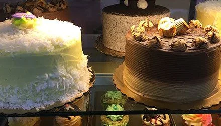 Layer cakes in the case